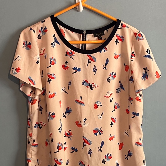 SELLING TALBOTS WOMEN BLOUSE SIZE 16 PETITE FLORAL COLOR CONDITION:PRE-OWNED - Picture 5 of 15